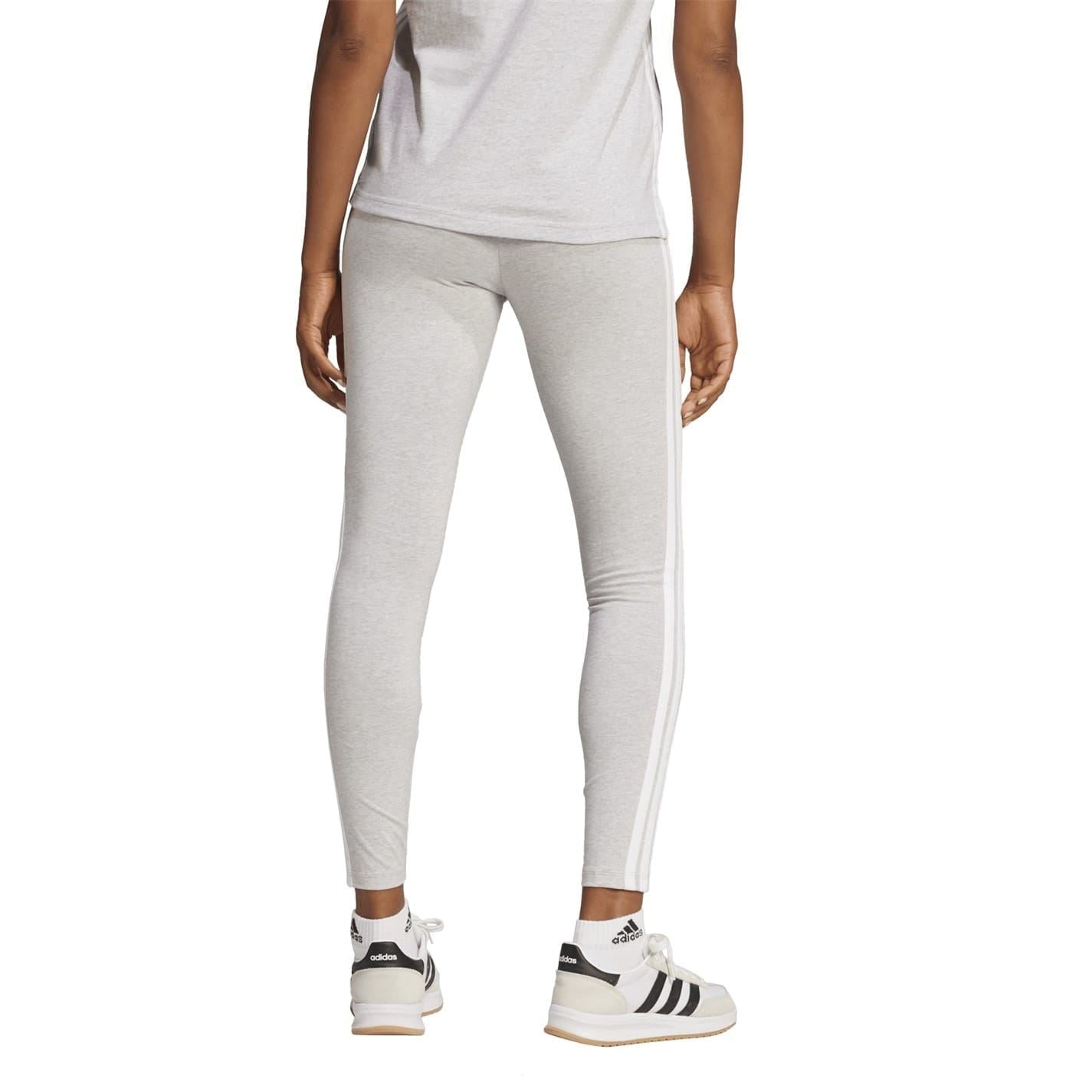 adidas Womens Essentials 3 Stripe Leggings