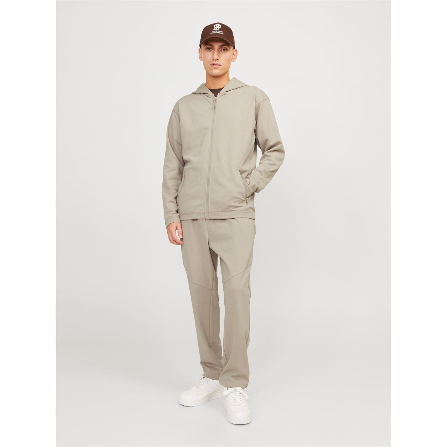 Jack and Jones Hooded Sweat Jacket with Zipped Pocket