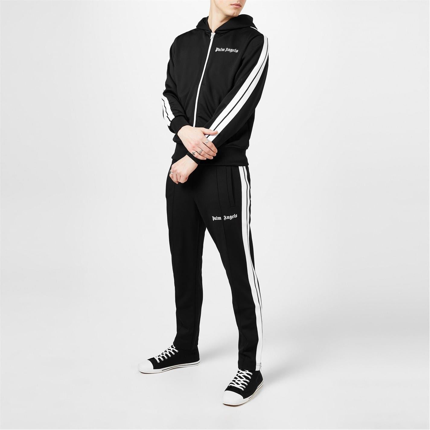 Palm Angels Side Stripe Logo Hoodie