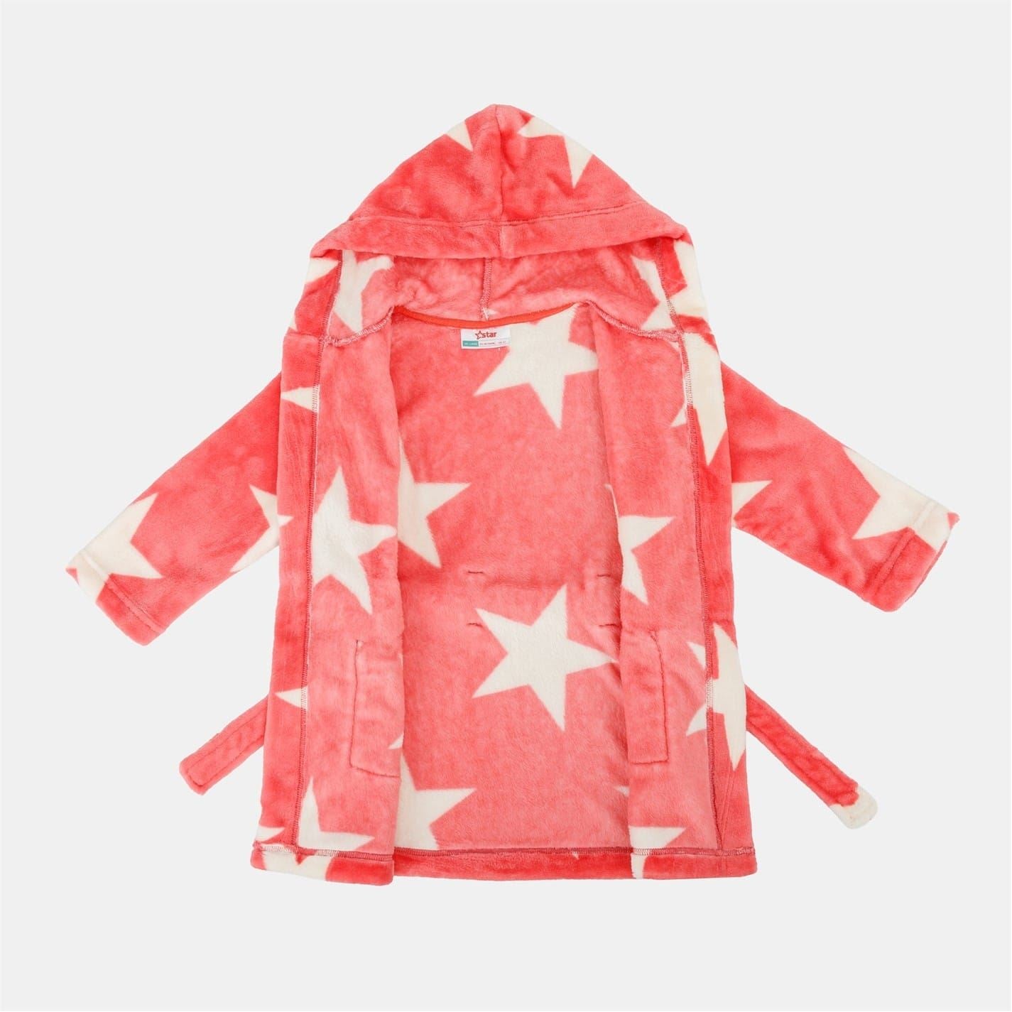 Star Infant Robe Girls