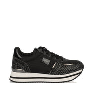 DKNY Davie Lace Up Wedge Trainers