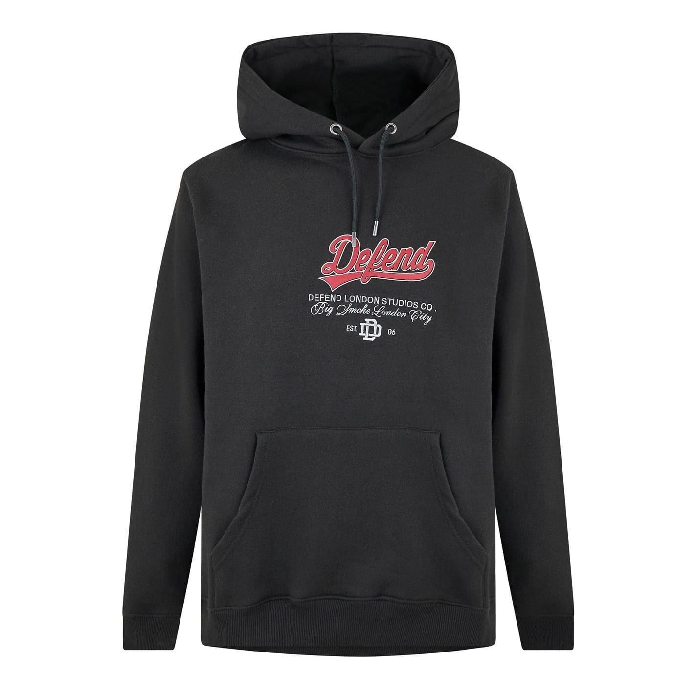 DFND London Hooded Regular Fit Sweatshirt