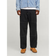 Jack and Jones Owen Solid Patterned Wide Leg Pants