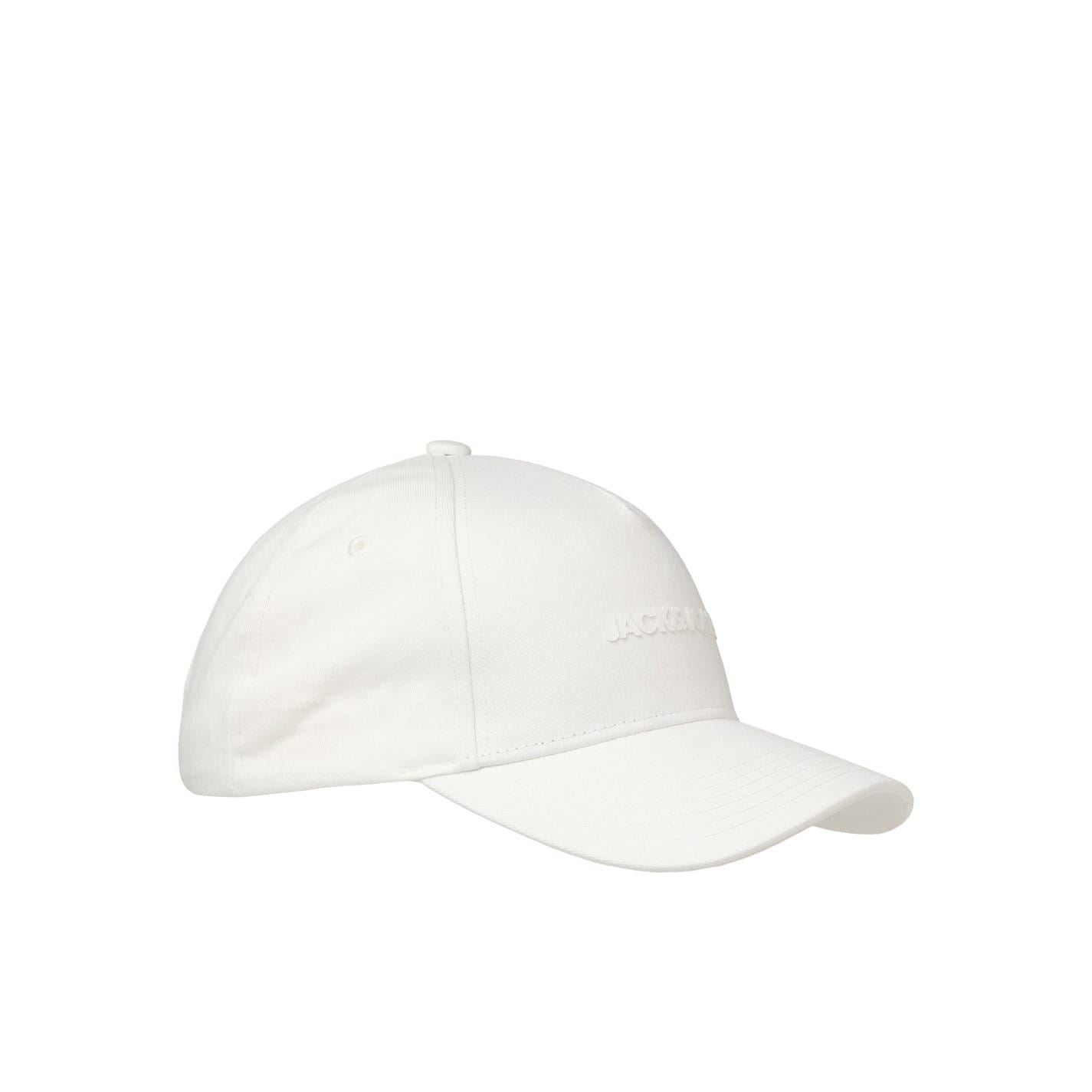 Jack and Jones Solid Patterned Lettering Logo Dad Cap