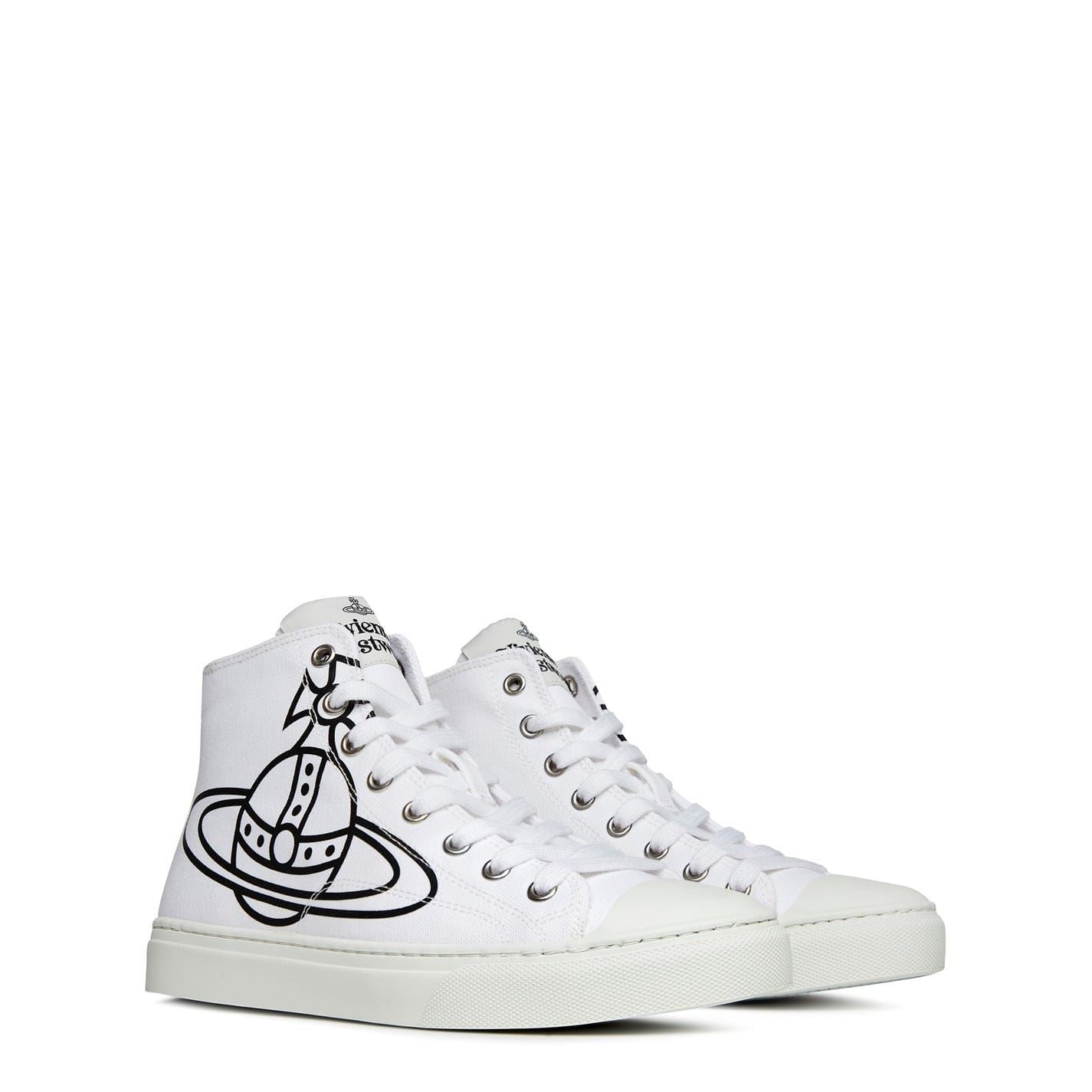 Vivienne Westwood Plimsoll High Top Trainers