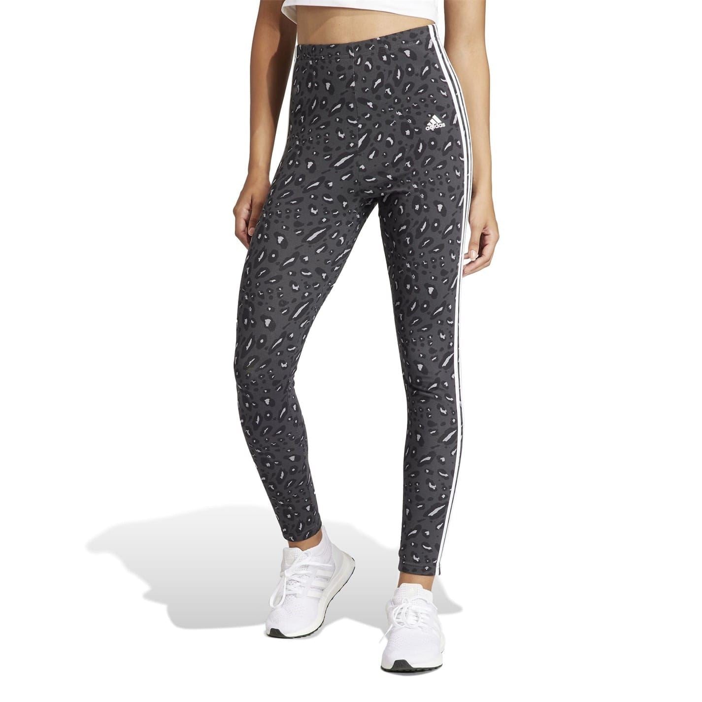 adidas Womens Essentials 3 Stripe Leggings