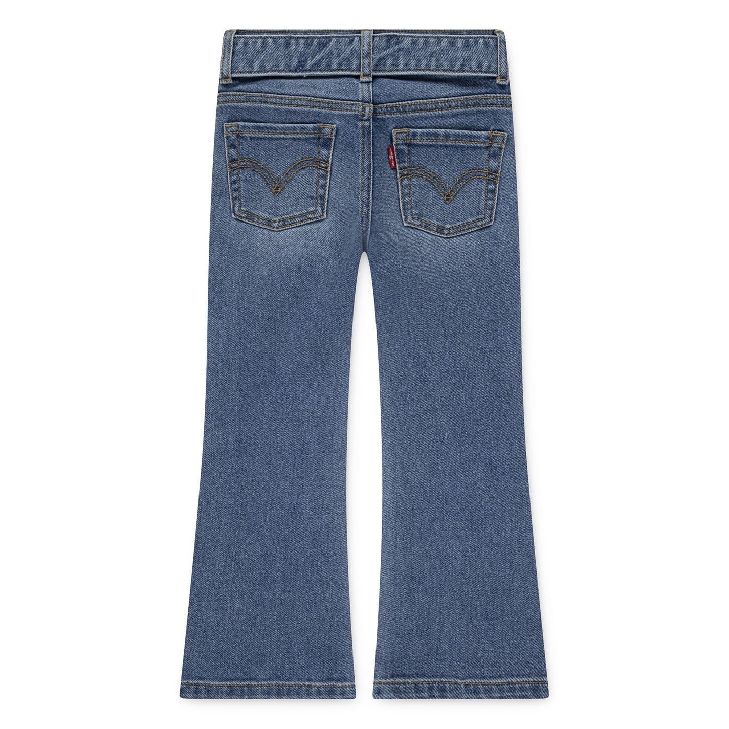 Levis Flared Five Pocket Design Jeans