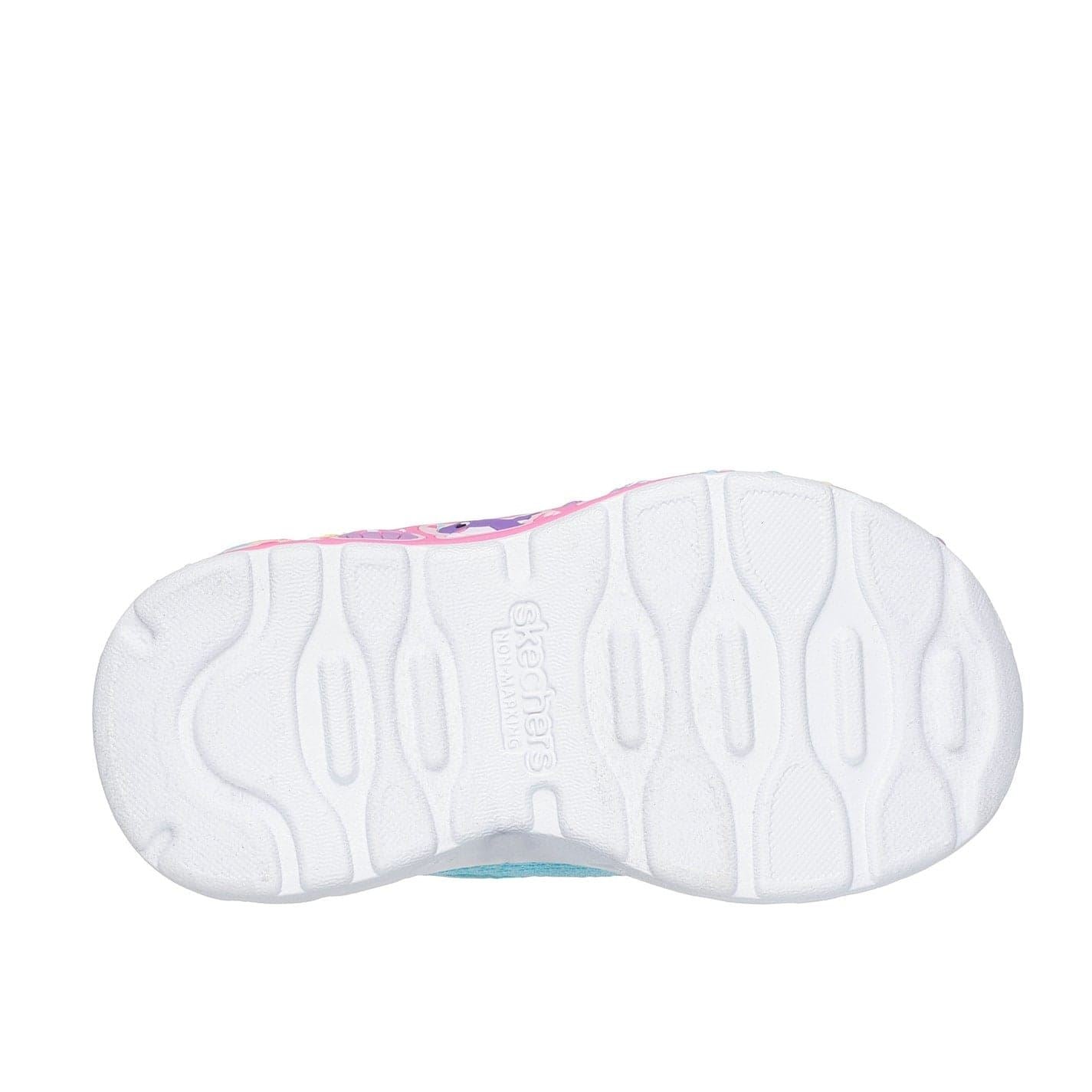 Skechers Girls Graphic Print Low Top Sneakers