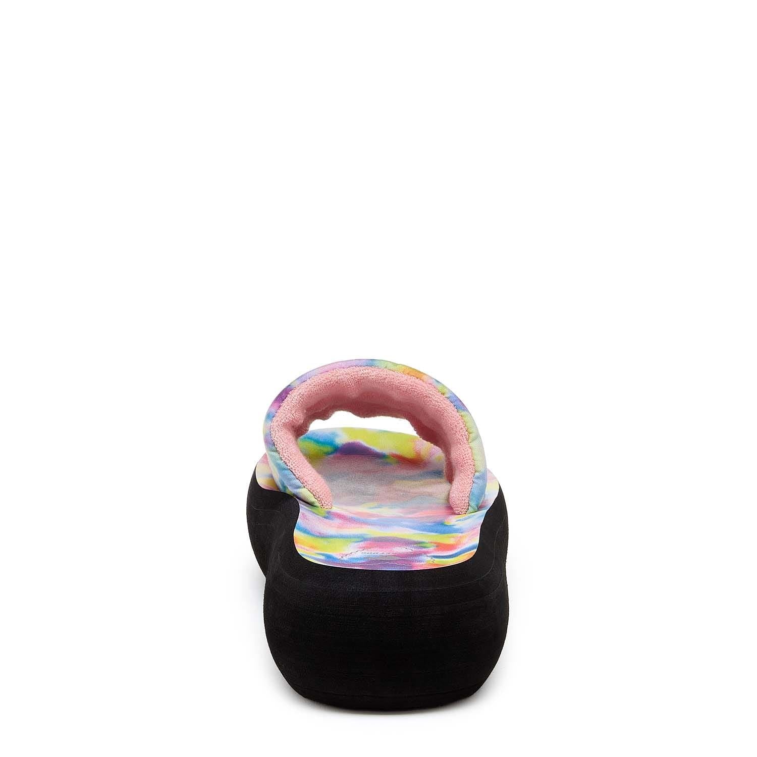 Rocket Dog Splash Tie Dye Flatform Slide Sandals