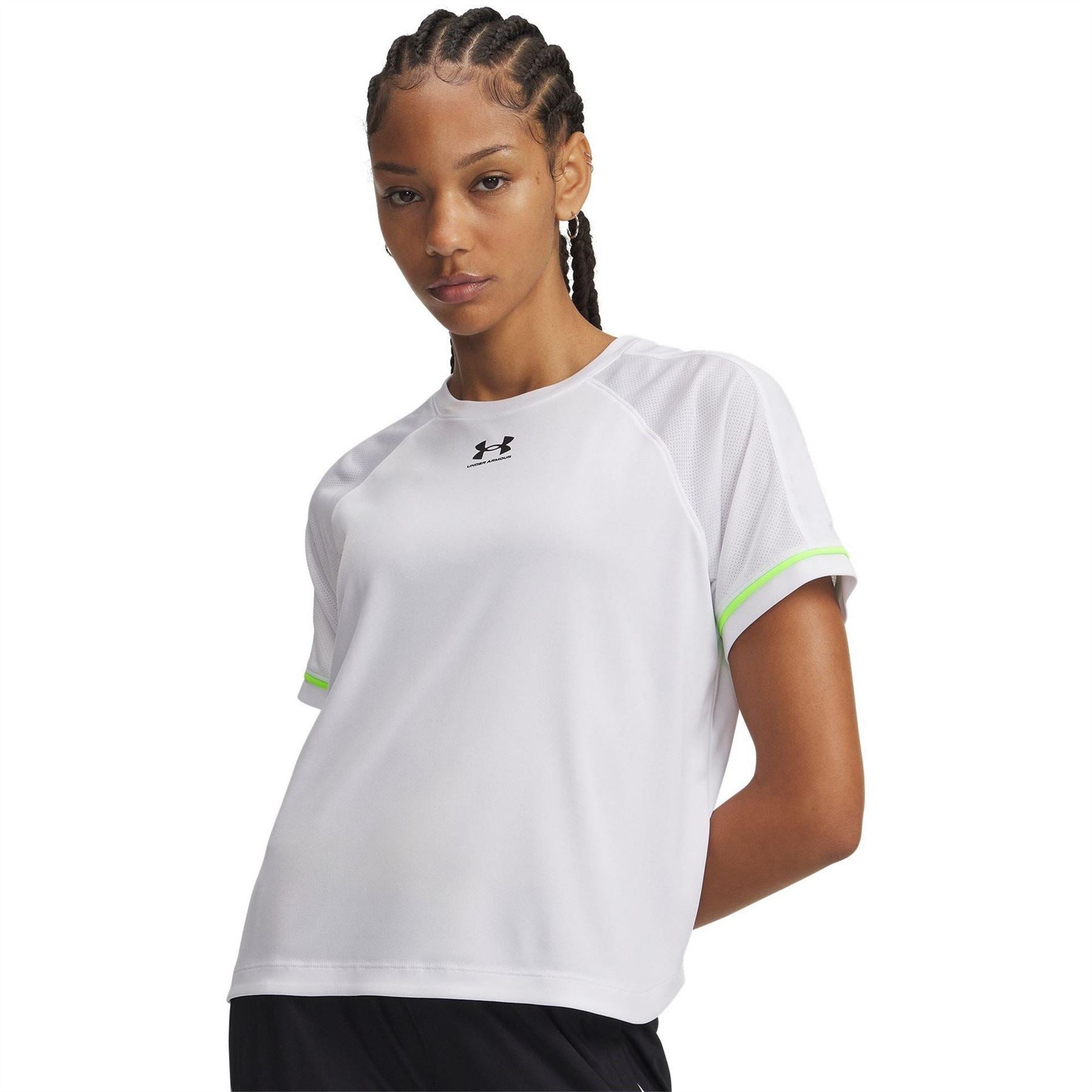 Under Armour Challenger Boxy Fit Crew Neck Short Sleeve T-Shirt