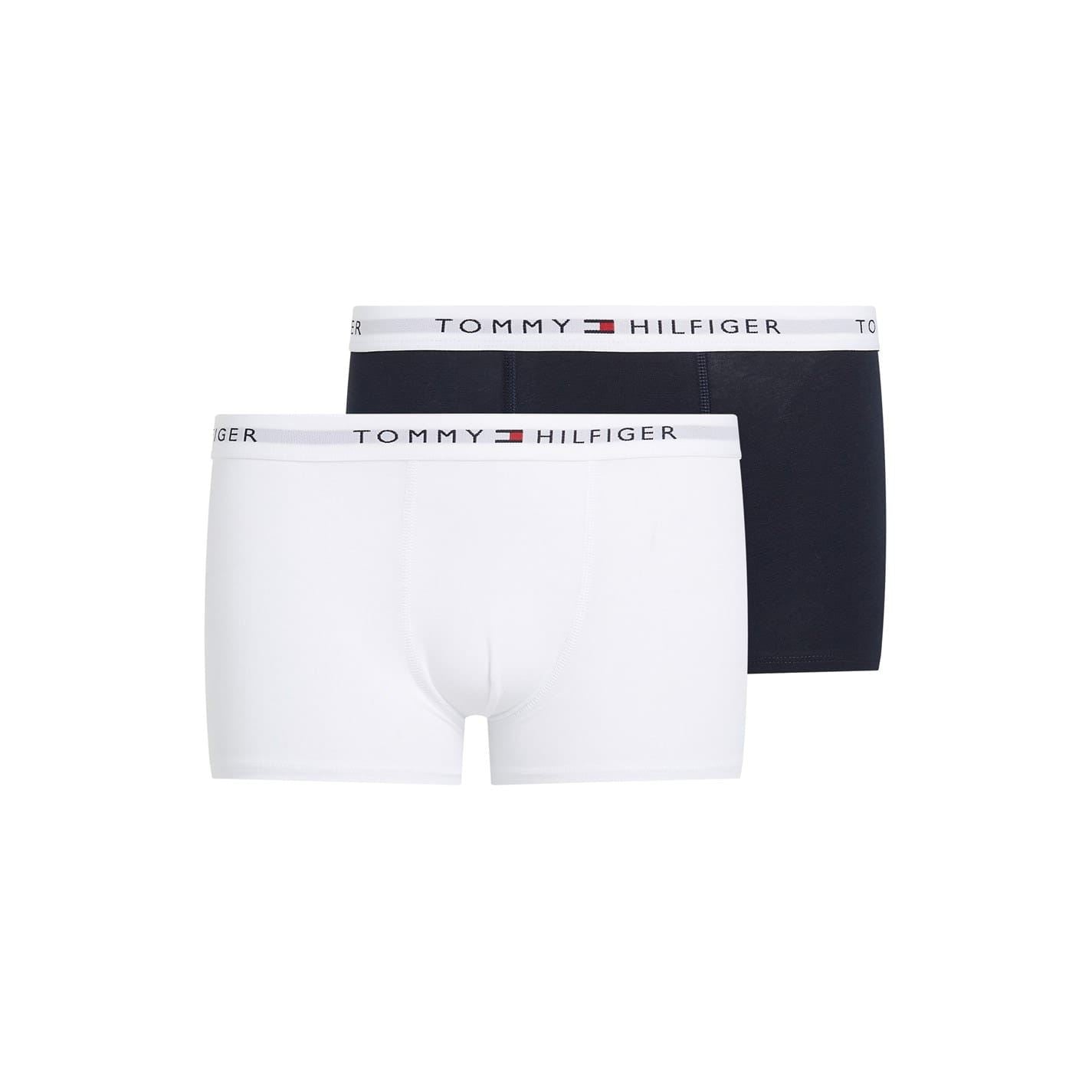 Tommy Hilfiger 2 Pack Plain Design Trunck