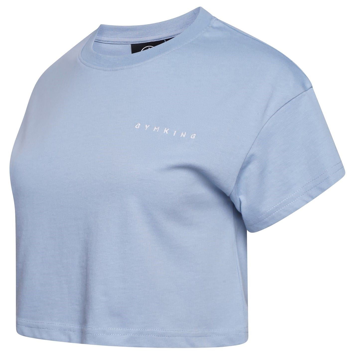 Gym King Shadow Cropped T-Shirt