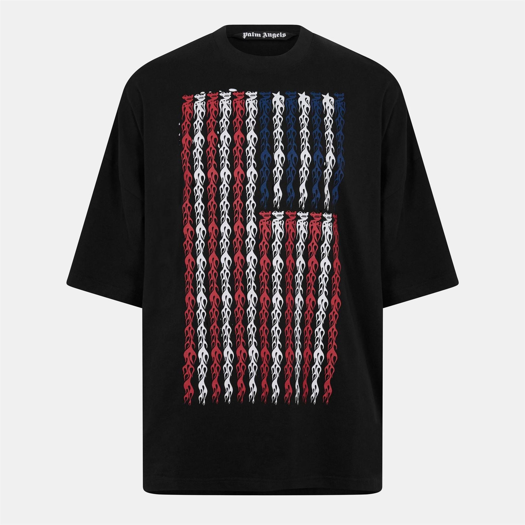 Palm Angels Palm Flames Flag T