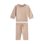 Tommy Hilfiger Crew Neck Long Sleeve Sweatshirt Casual Coord Set