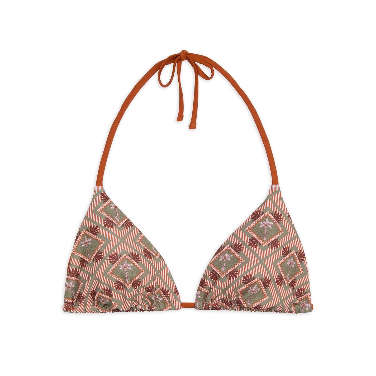 Chelsea Peers Textured Bikini Top with Tie Closure