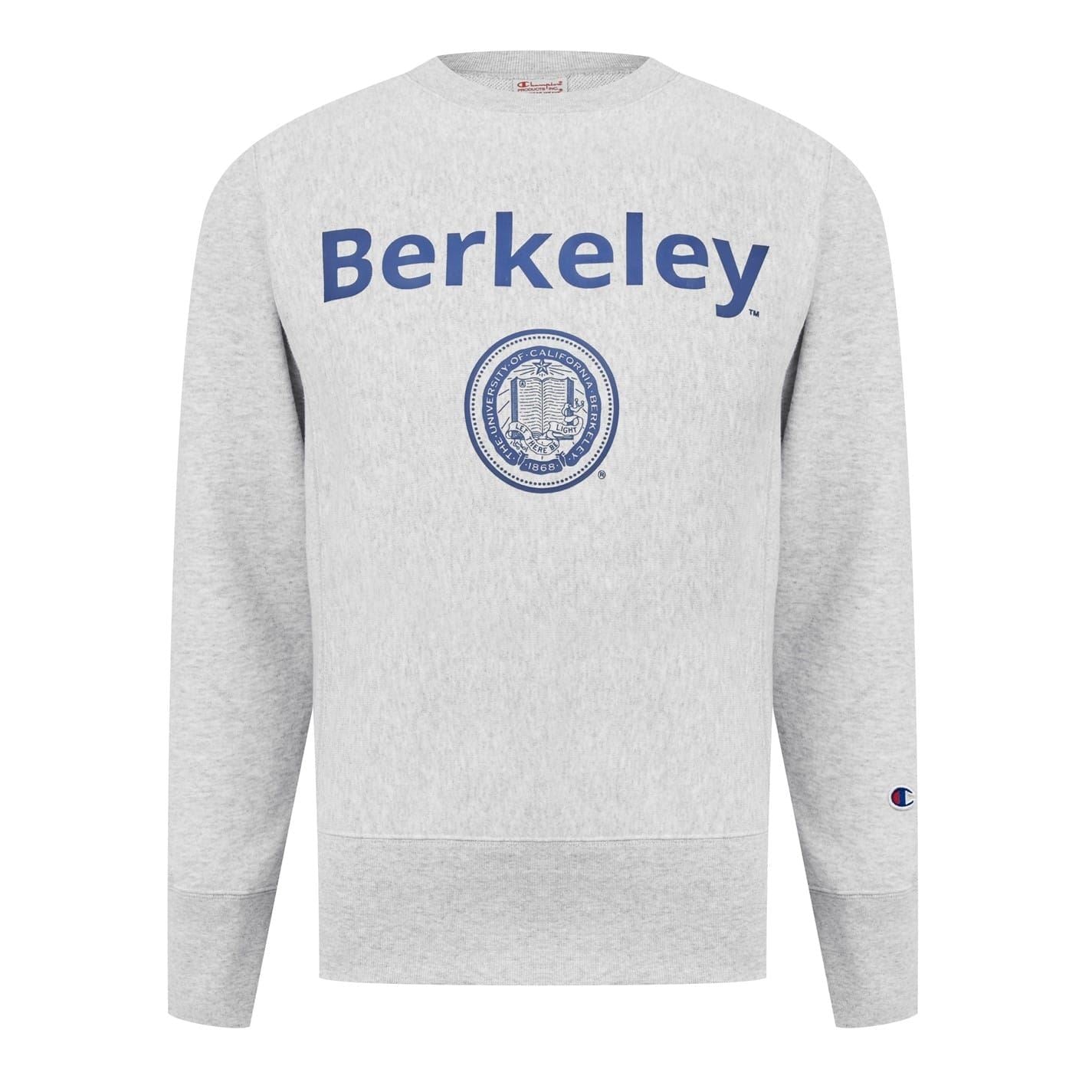 Champion Crew Neck Text Graphic Sweatshirt