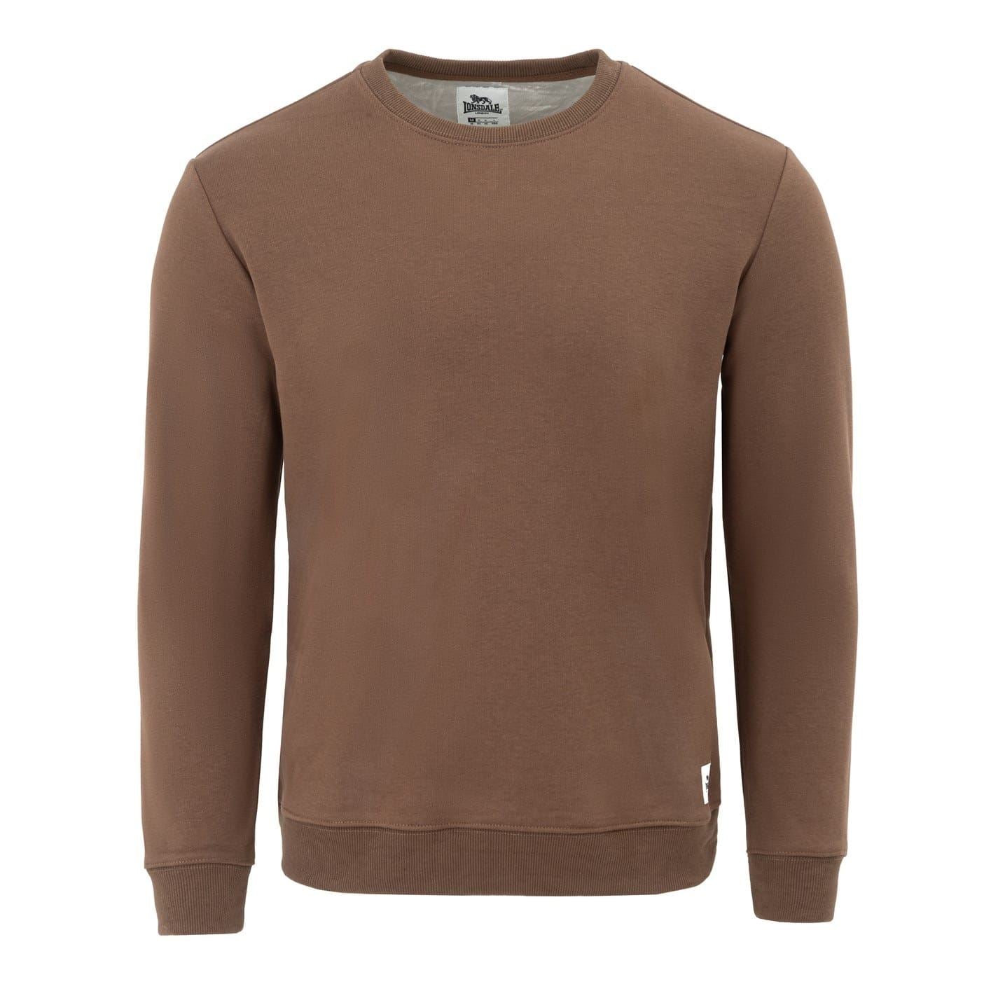 Lonsdale Regular Fit Long Sleeve Crew Neck Sweatshirt