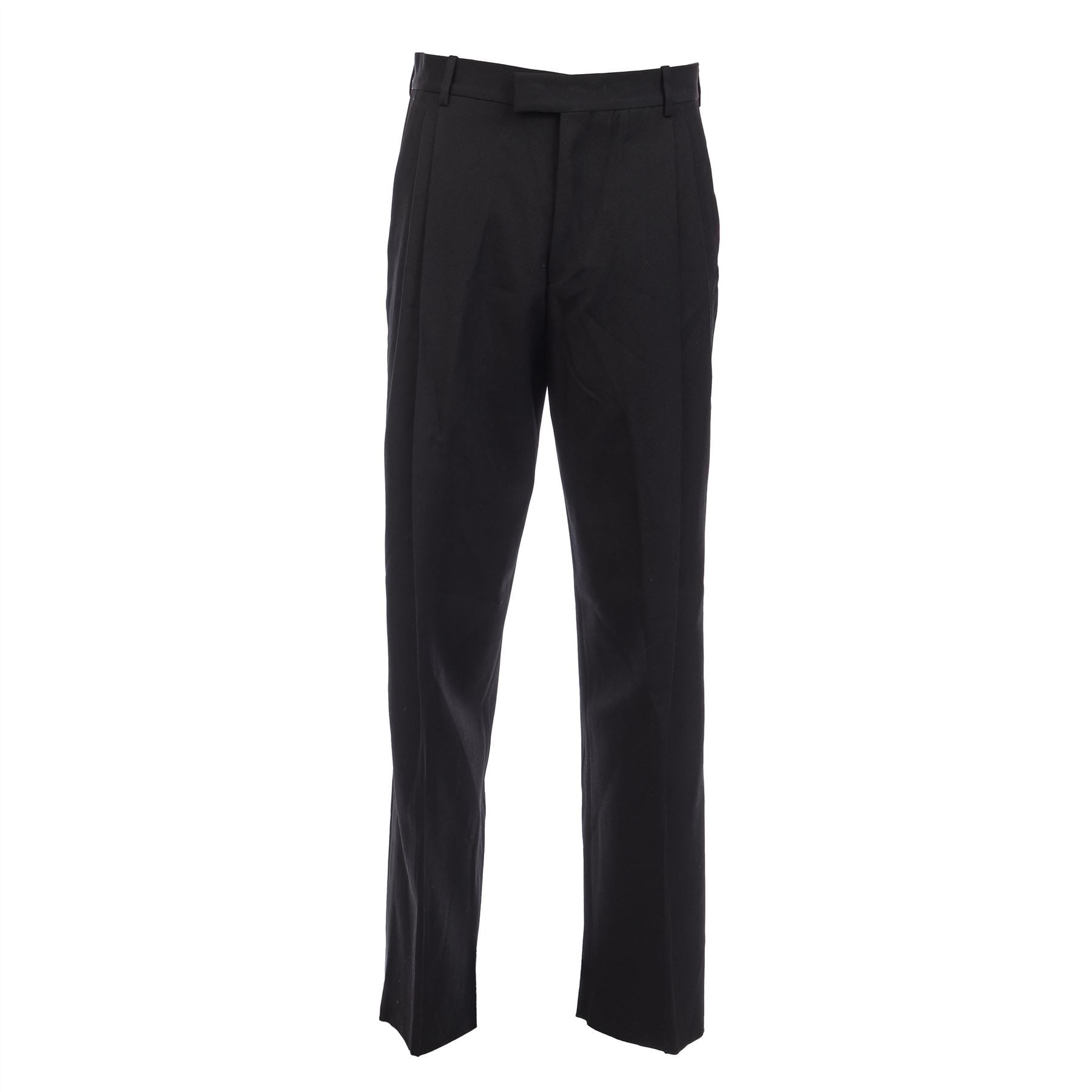 Off White Embroidered Smoking Pants