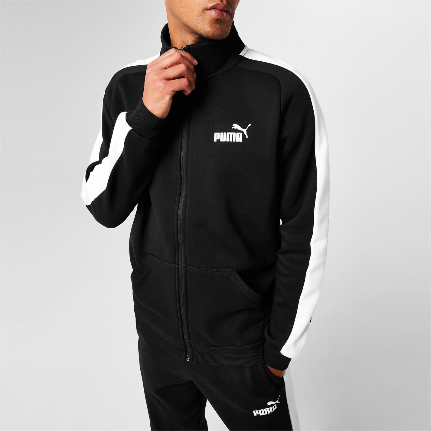 Puma Mens Clean Fleece Tracksuit