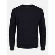 Jack and Jones Crew Neck Ribbed Collar Long Sleeve Sweater