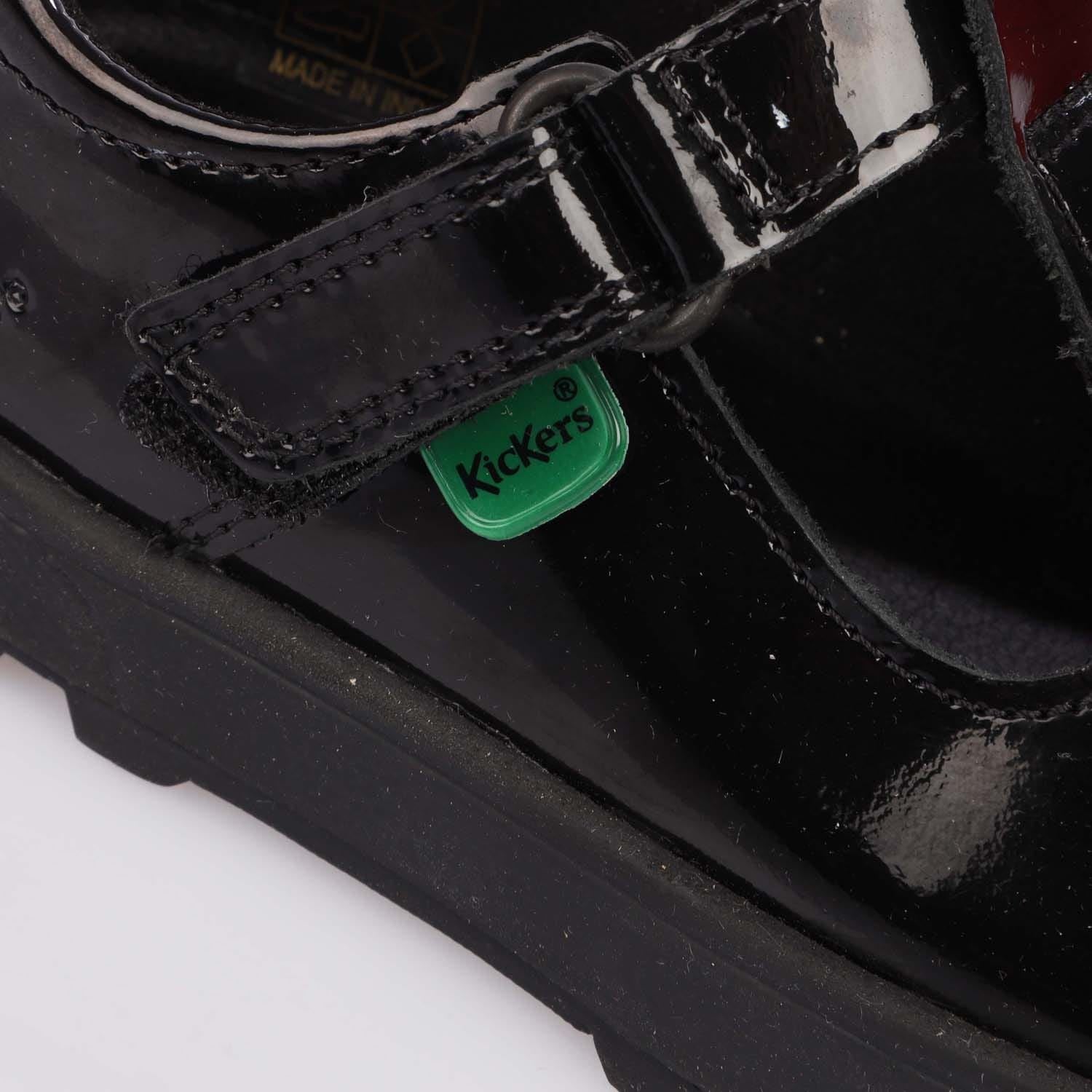 Kickers Infant Plunk Patent Shoe