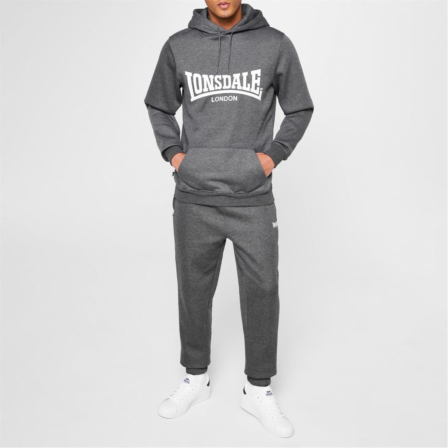 Lonsdale Mens Essential Oth Hoodie