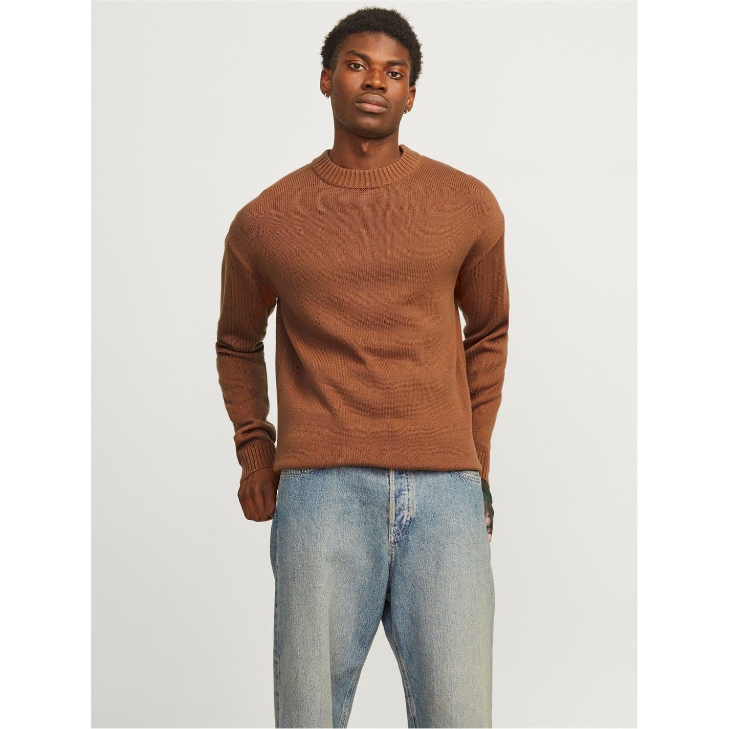 Jack and Jones Relaxed Fit Crew Neck Sweater