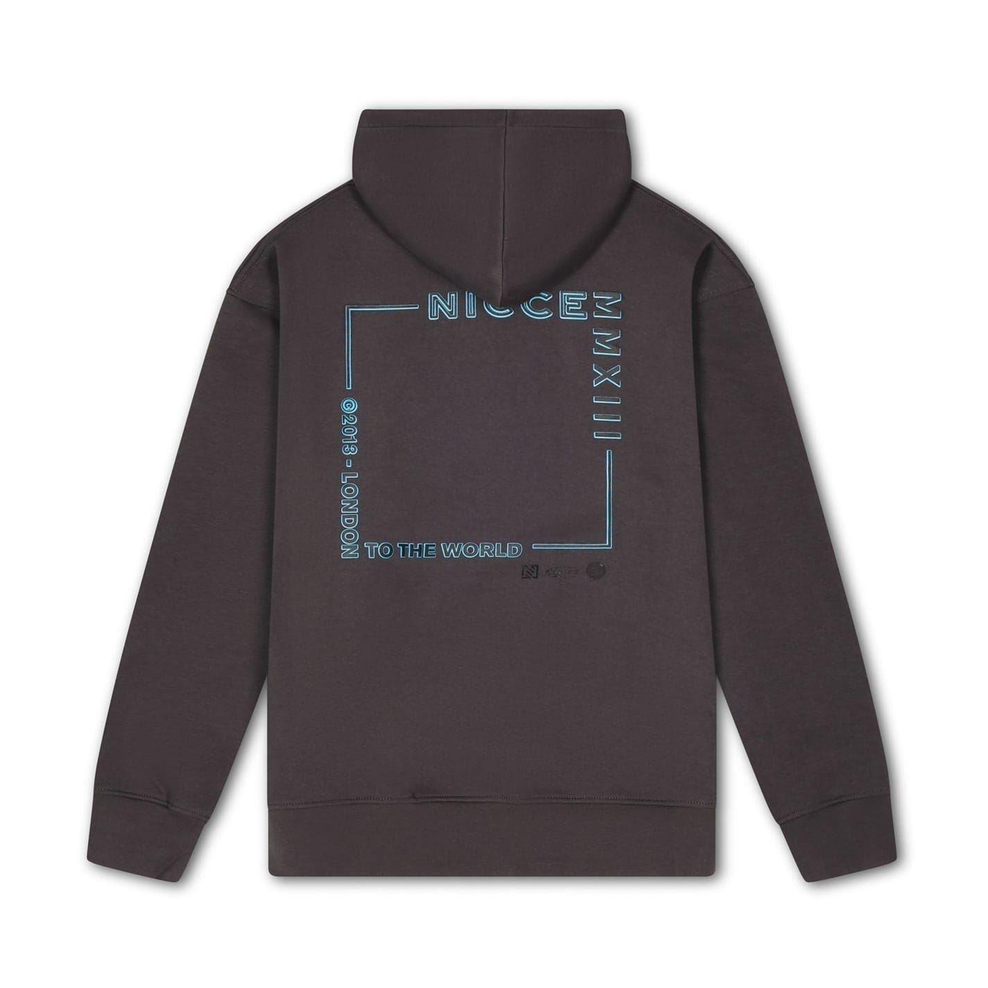 Nicce Davido Hooded Neck Long Sleeve Sweatshirt