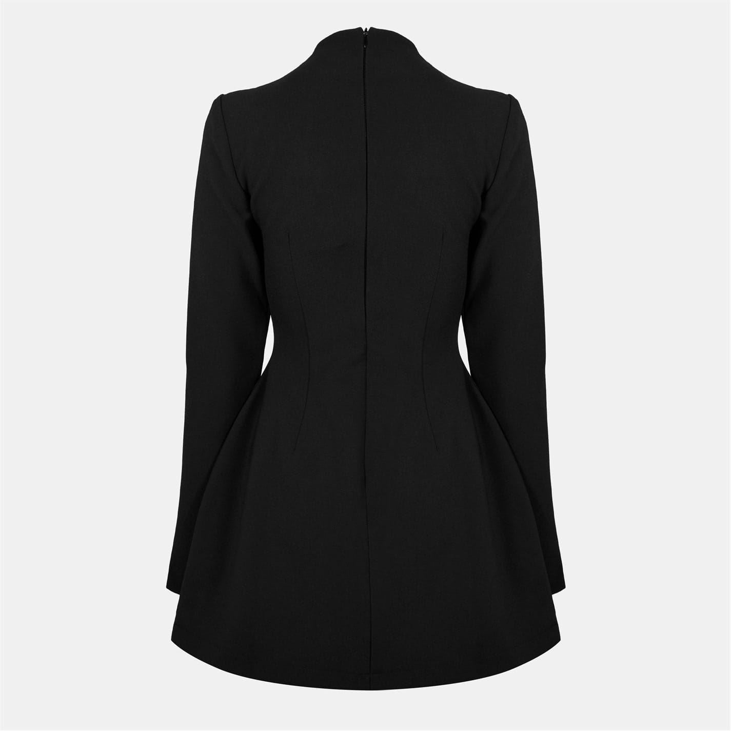 Odd Muse Womens Long Sleeve Mini Dress