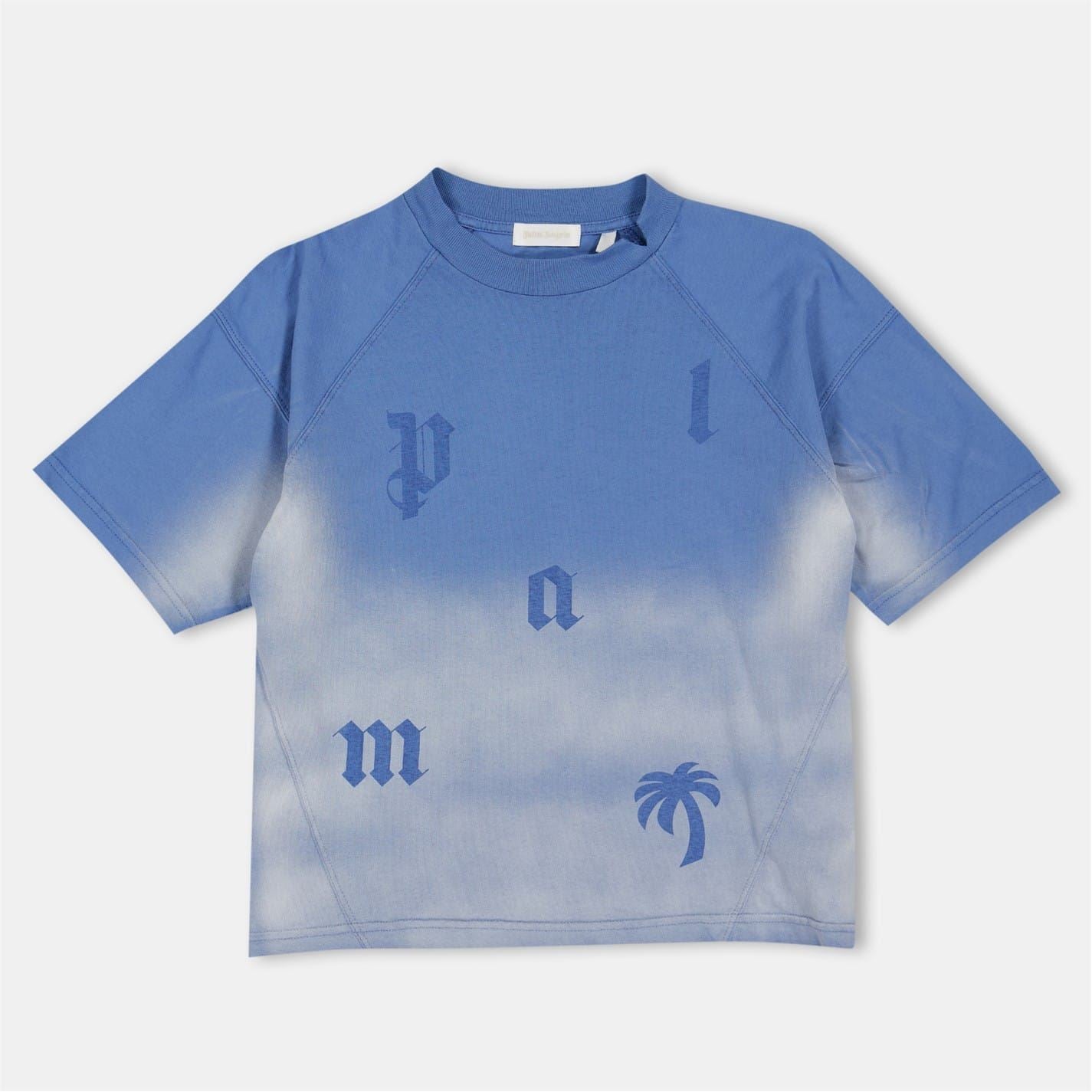 Palm Angels Crew Neck Short Sleeve T-Shirt