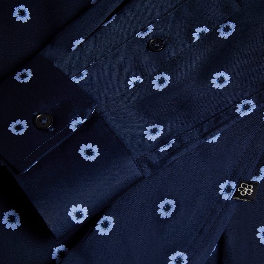 Ted Baker KYME Long Sleeve Ditsy Floral Shirt