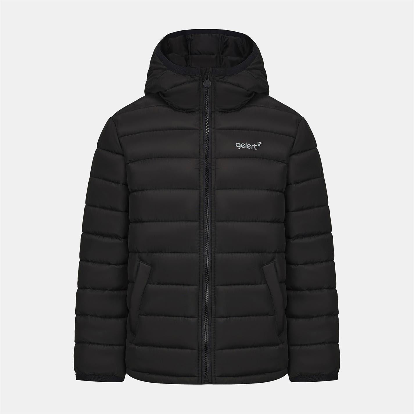 Gelert Hooded Ribbed Cuff Puffer Jacket