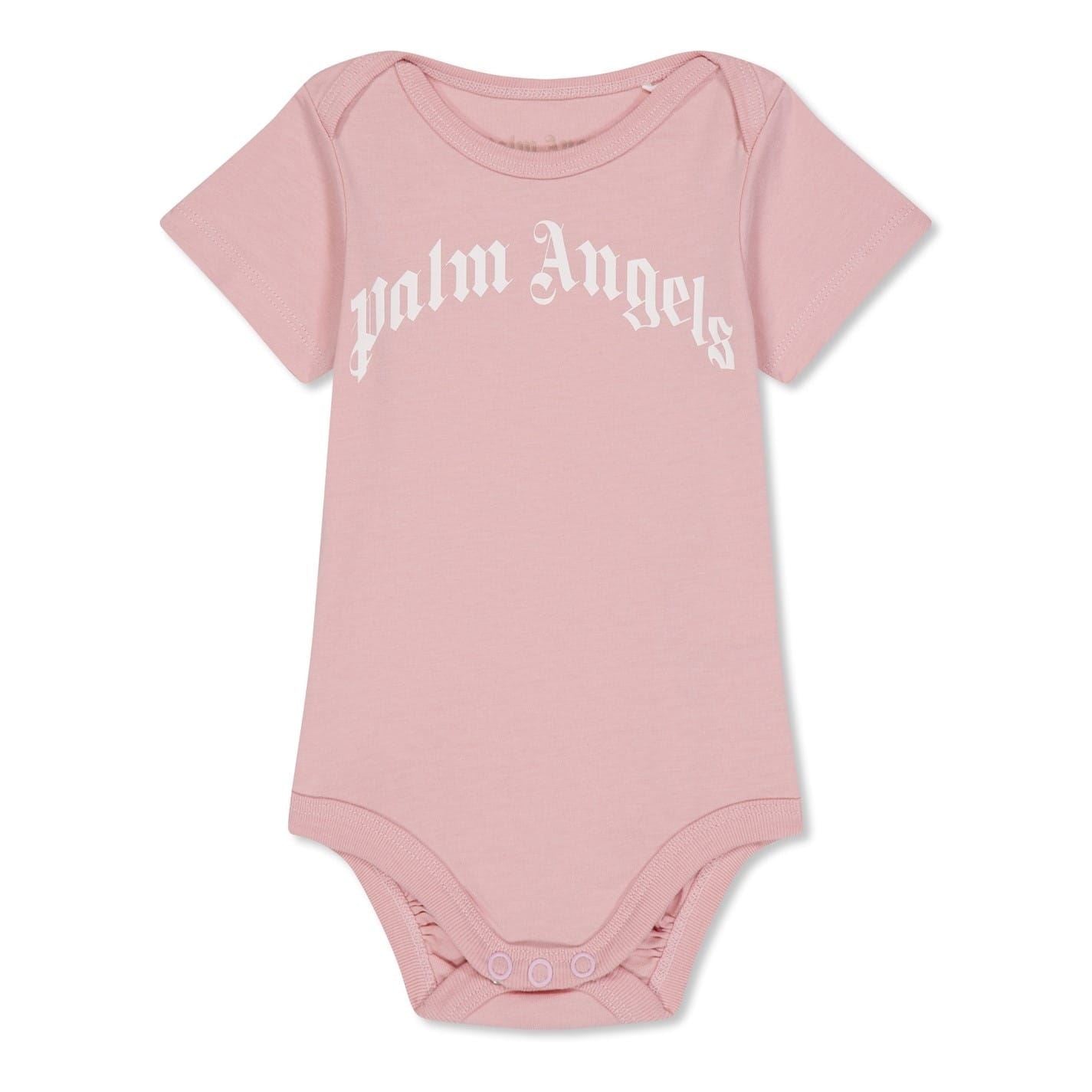 Palm Angels Short Sleeve Regular Fit Bodysuit