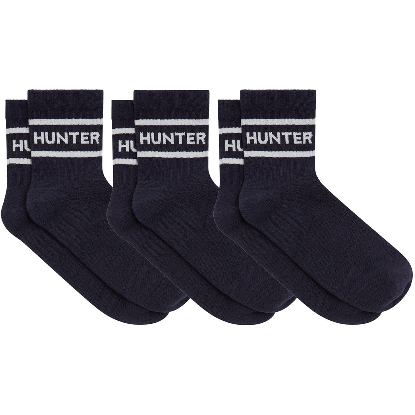 Hunter 3 Pack Ankle Socks Unisex