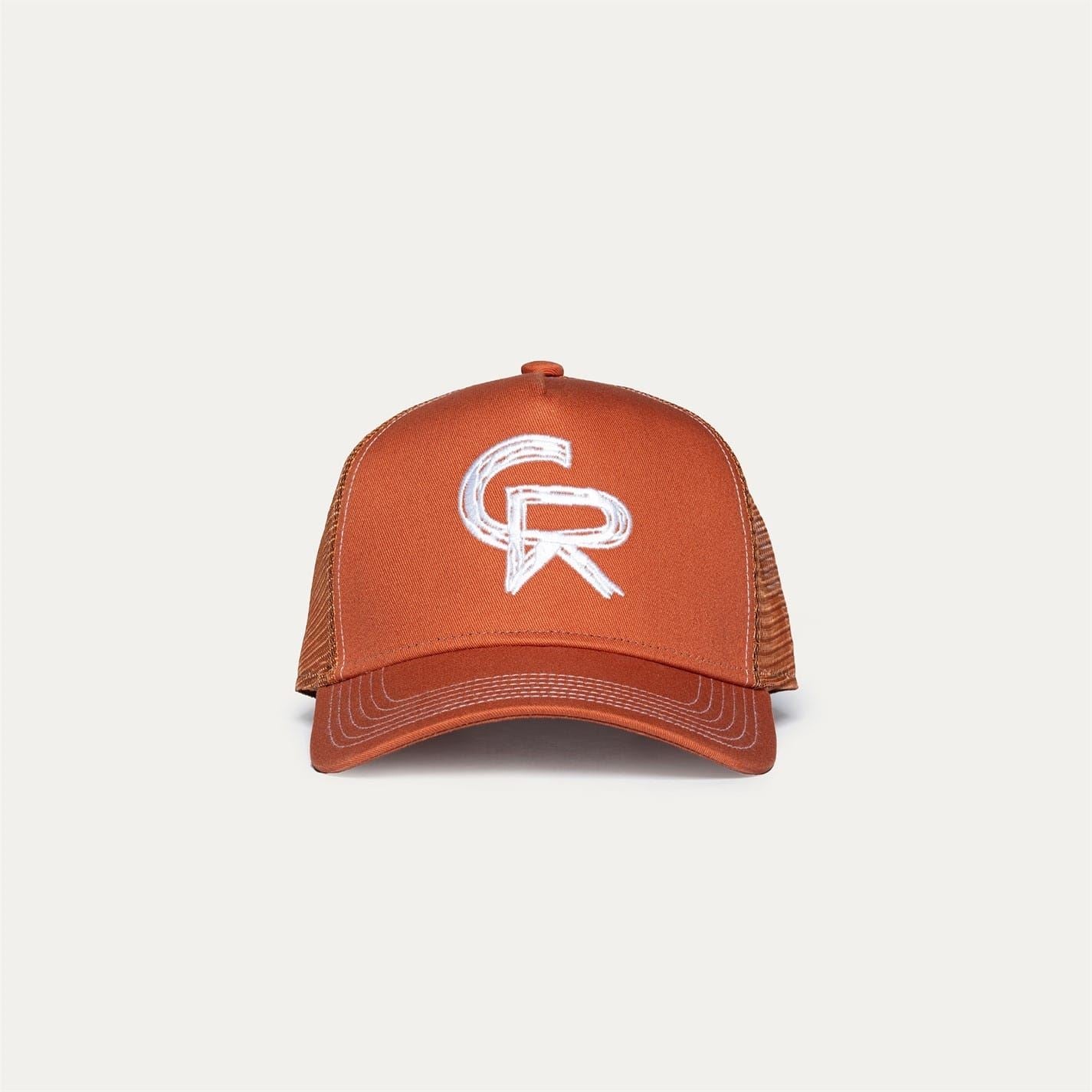 Christian Rose Sketch Lettering Adjustable Trucker Cap