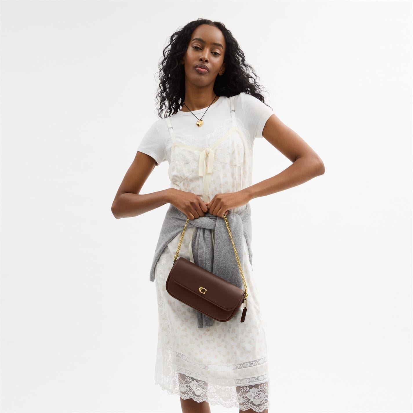 Coach Brook Flap Chain Bag