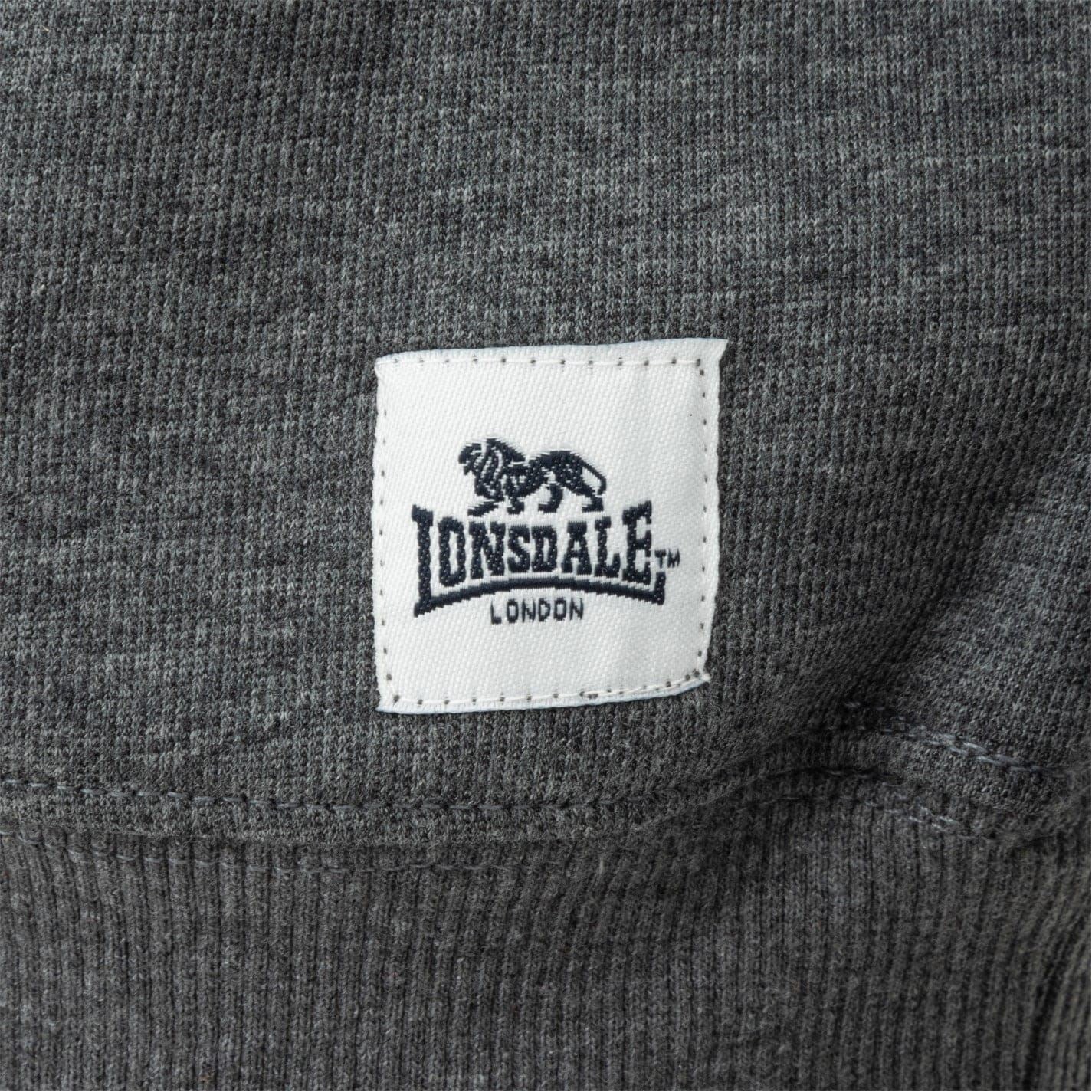 Lonsdale Regular Fit Long Sleeve Crew Neck Sweatshirt