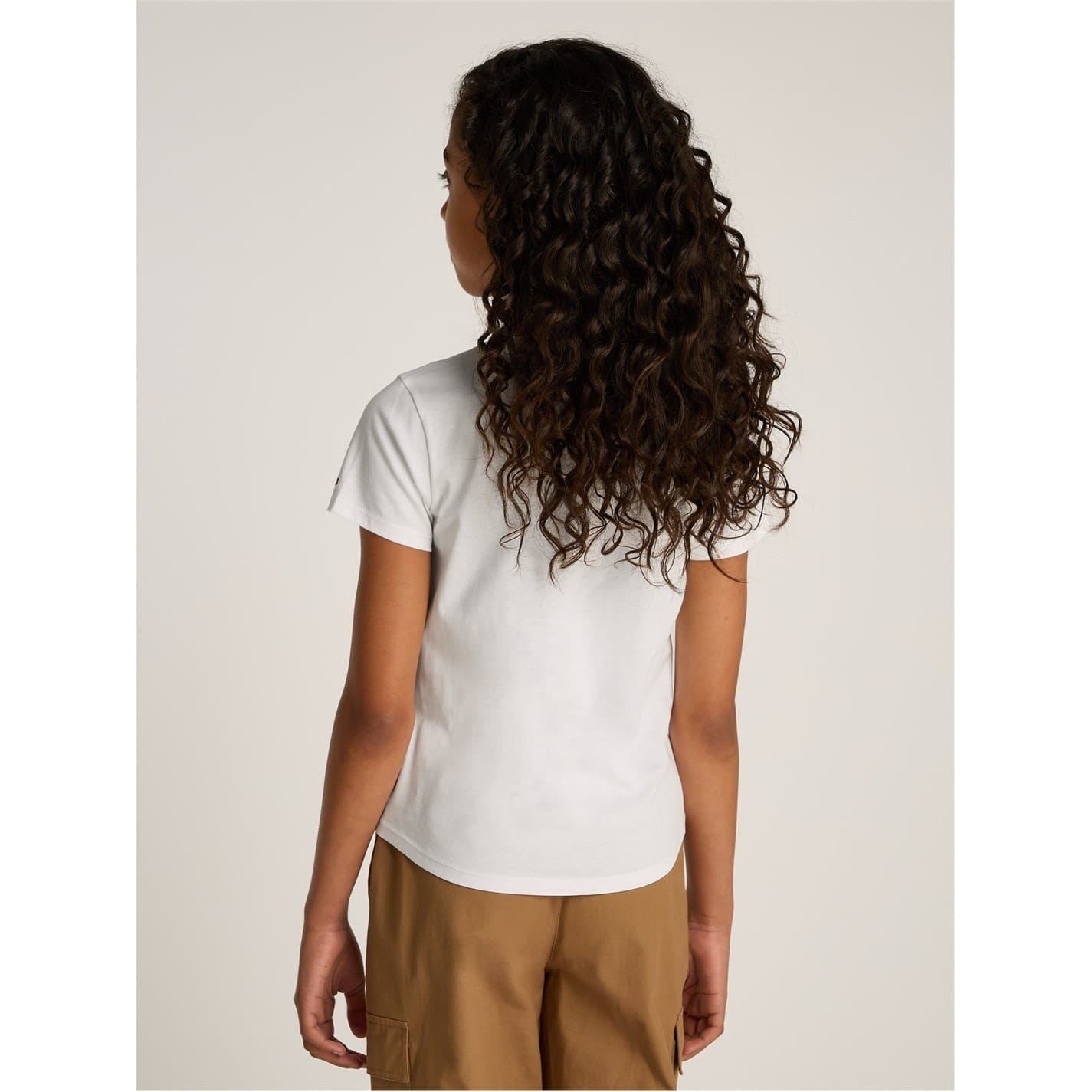 Tommy Hilfiger Script Slim Short Sleeve Crew Neck T-Shirt