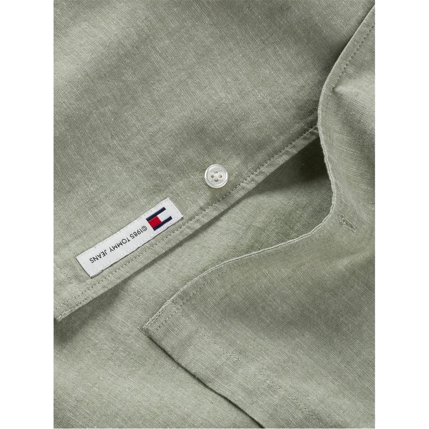 Tommy Jeans Collared Neck Short Sleeve Regular Fit Shirt