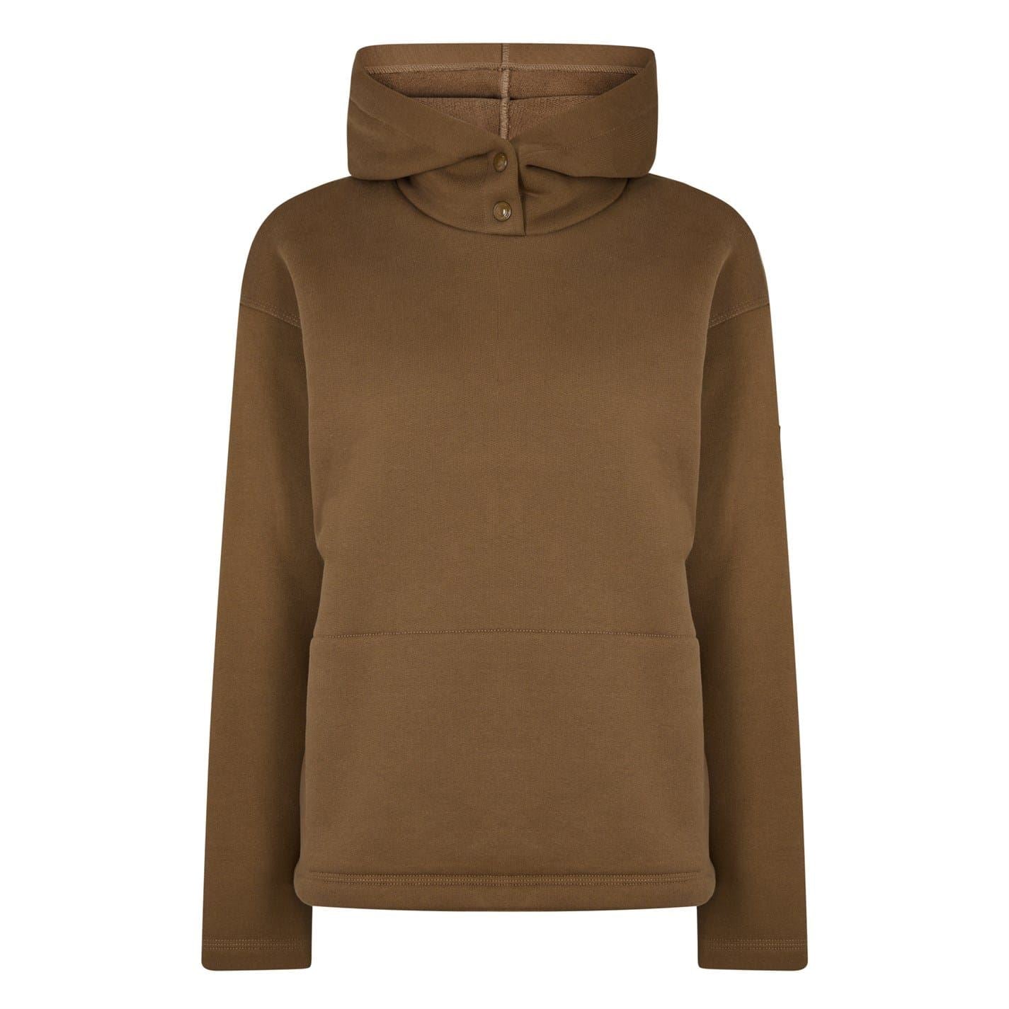 Belstaff Funnel Neck Relaxed Fit Hooded Sweatshirt