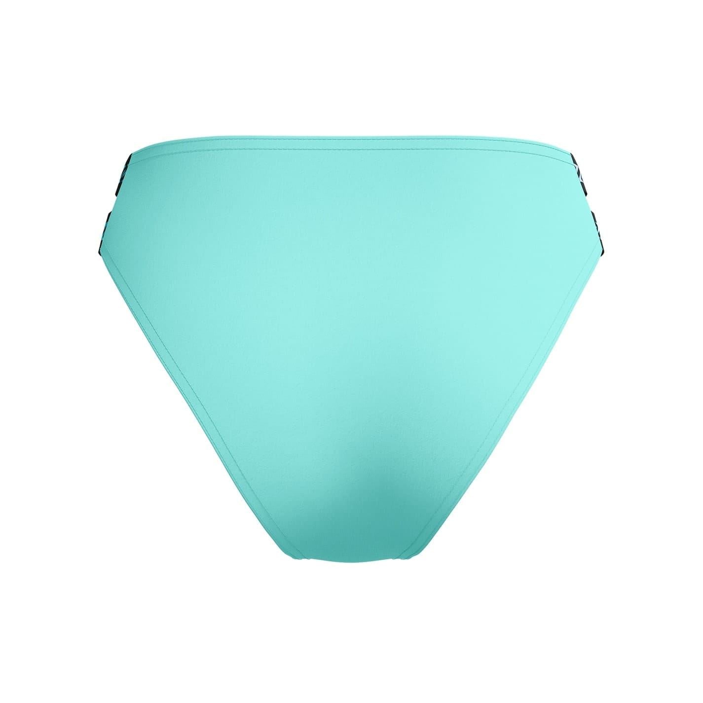 Speedo Solid Logo Elastic High Waist Bottom