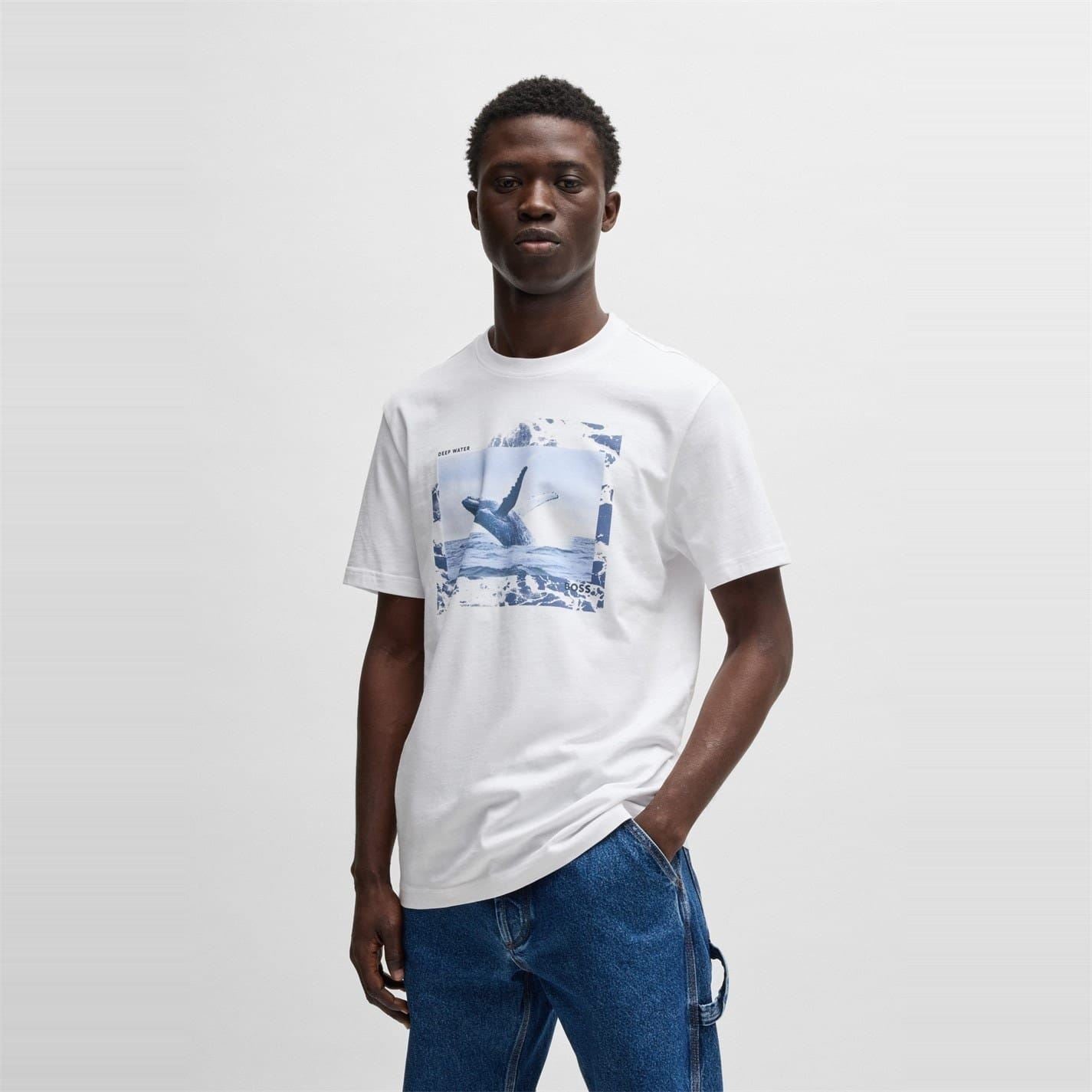 Boss Crew Neck Short Sleeve Regular Fit T-Shirt