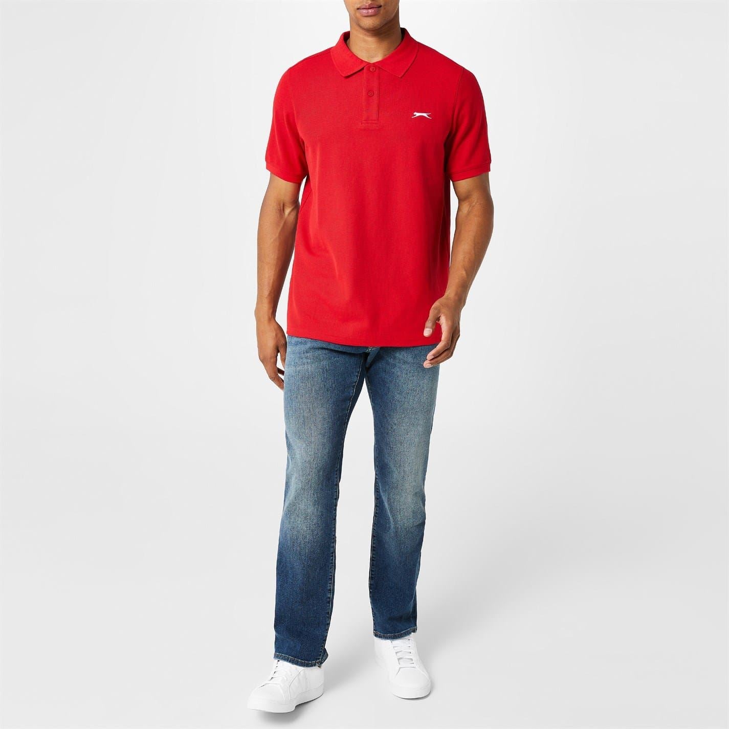 Slazenger Mens Plain Polo Shirt
