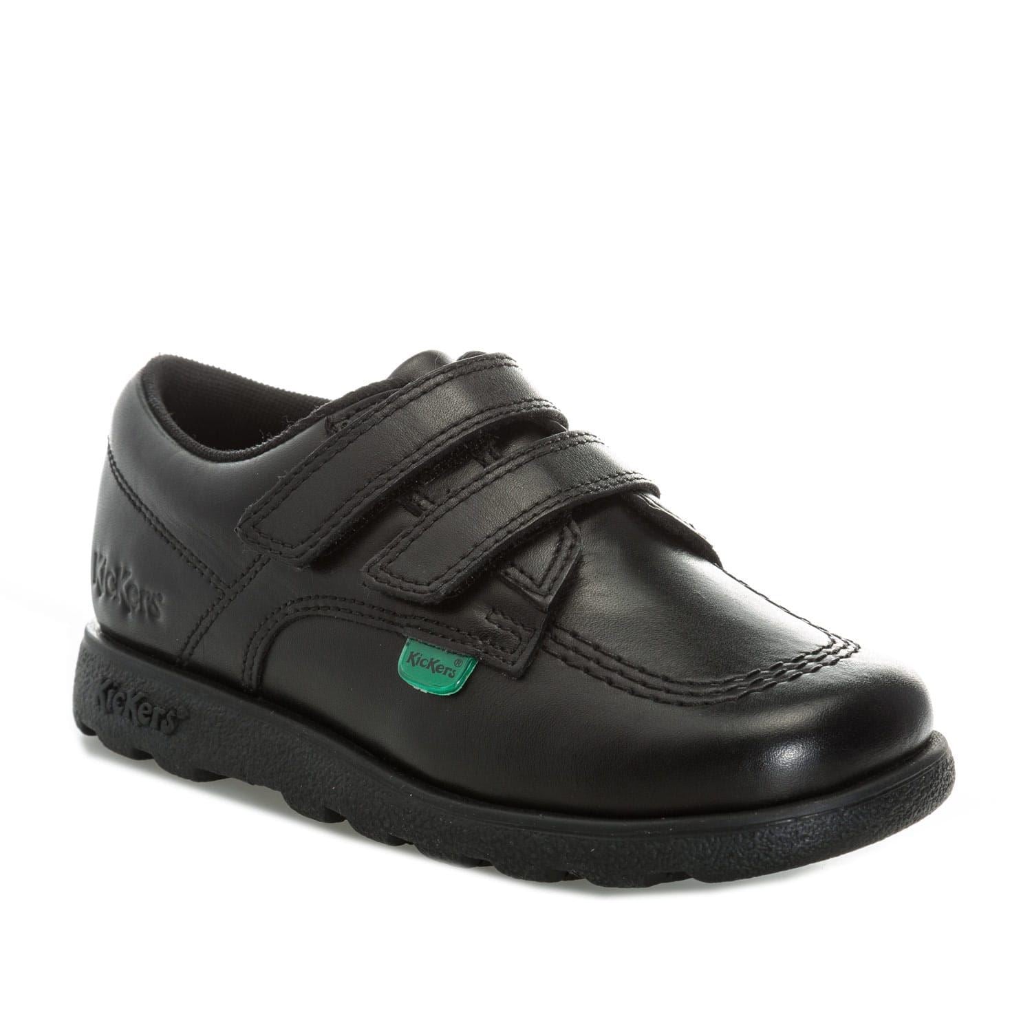 Kickers Infant Boys Fragma Lo Strap Leather Shoes