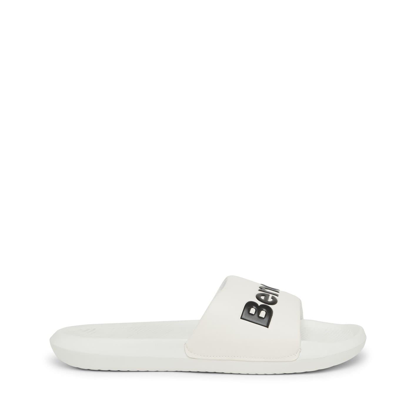 Bench Cruise Logo Print Open Toe Slides