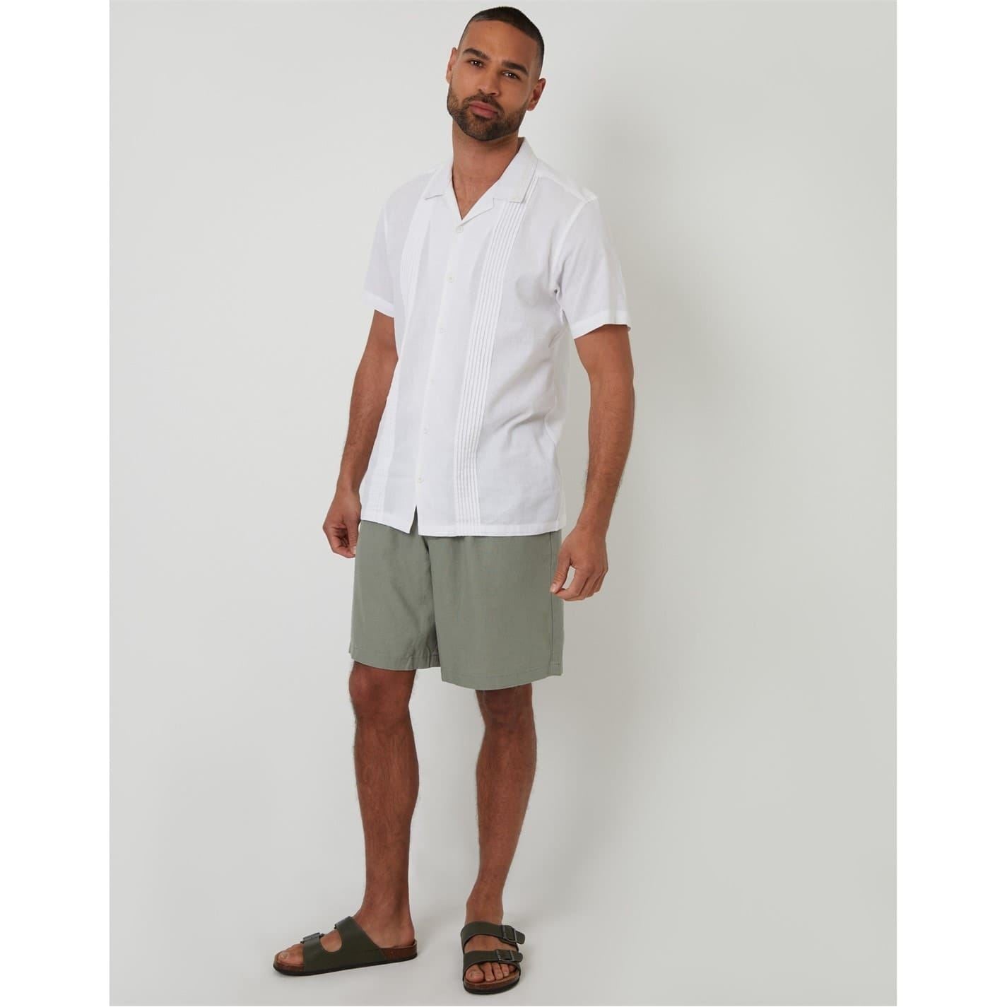 Threadbare Urmston Regular Fit Short Sleeve Shirt
