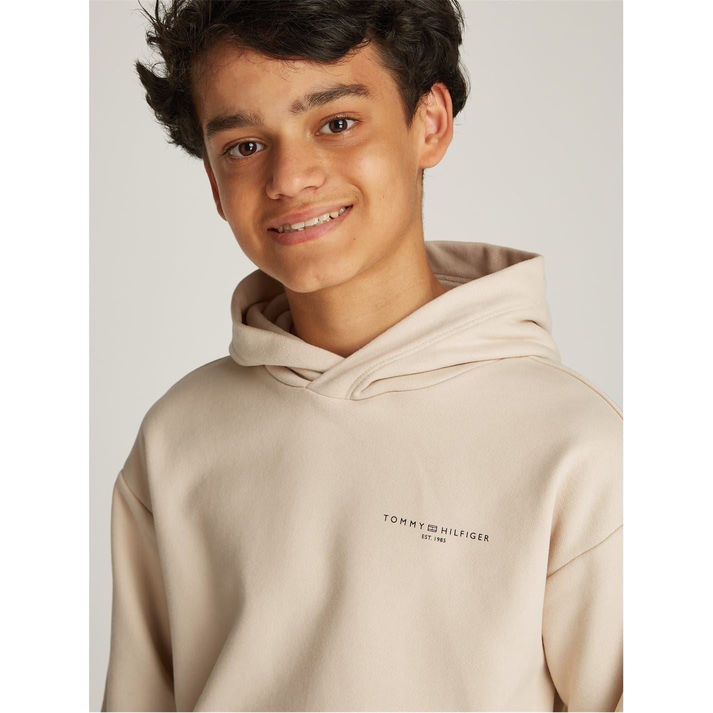 Tommy Hilfiger 1985 Mini Corp Logo Hoodie Juniors