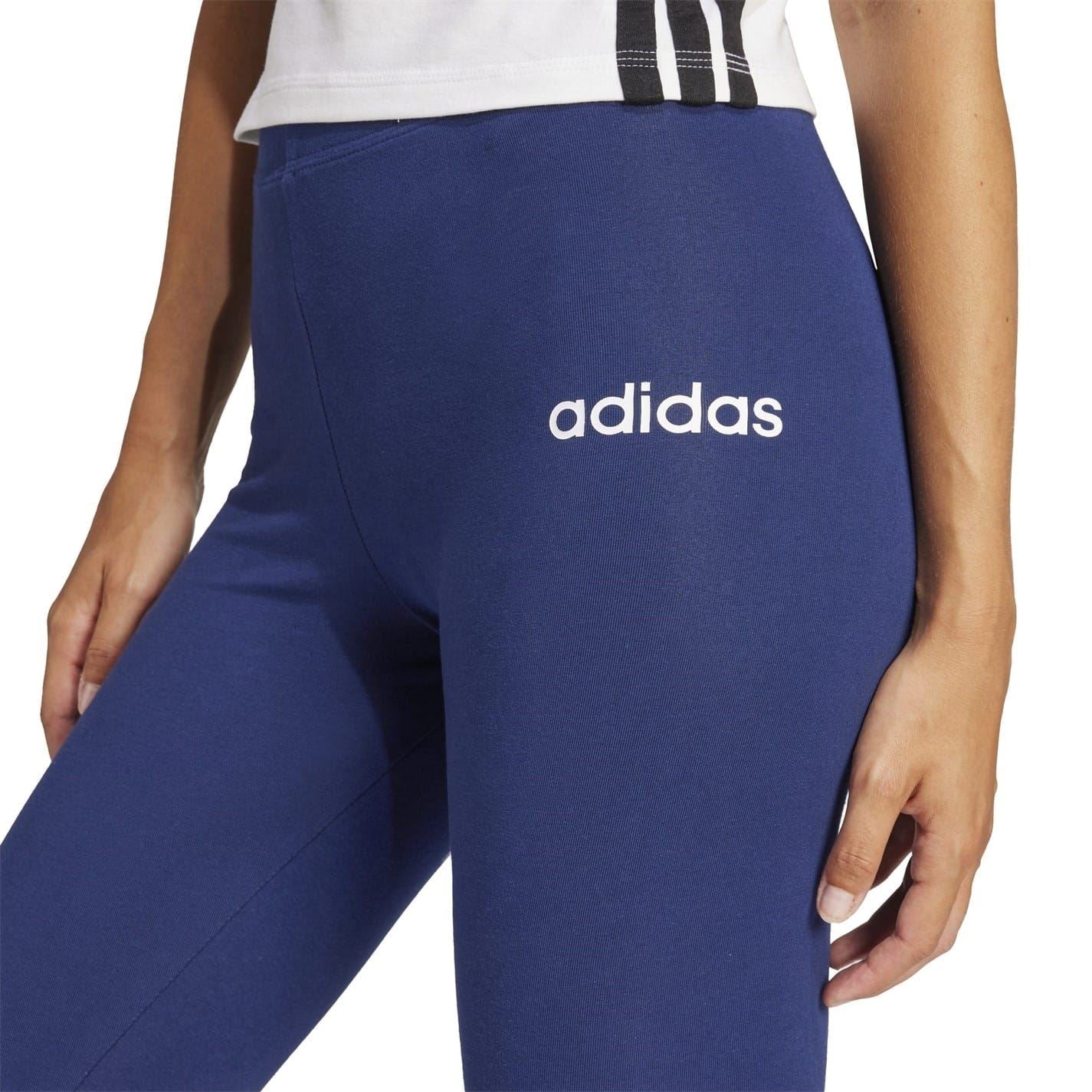 adidas Womens Essentials 3 Stripe Leggings