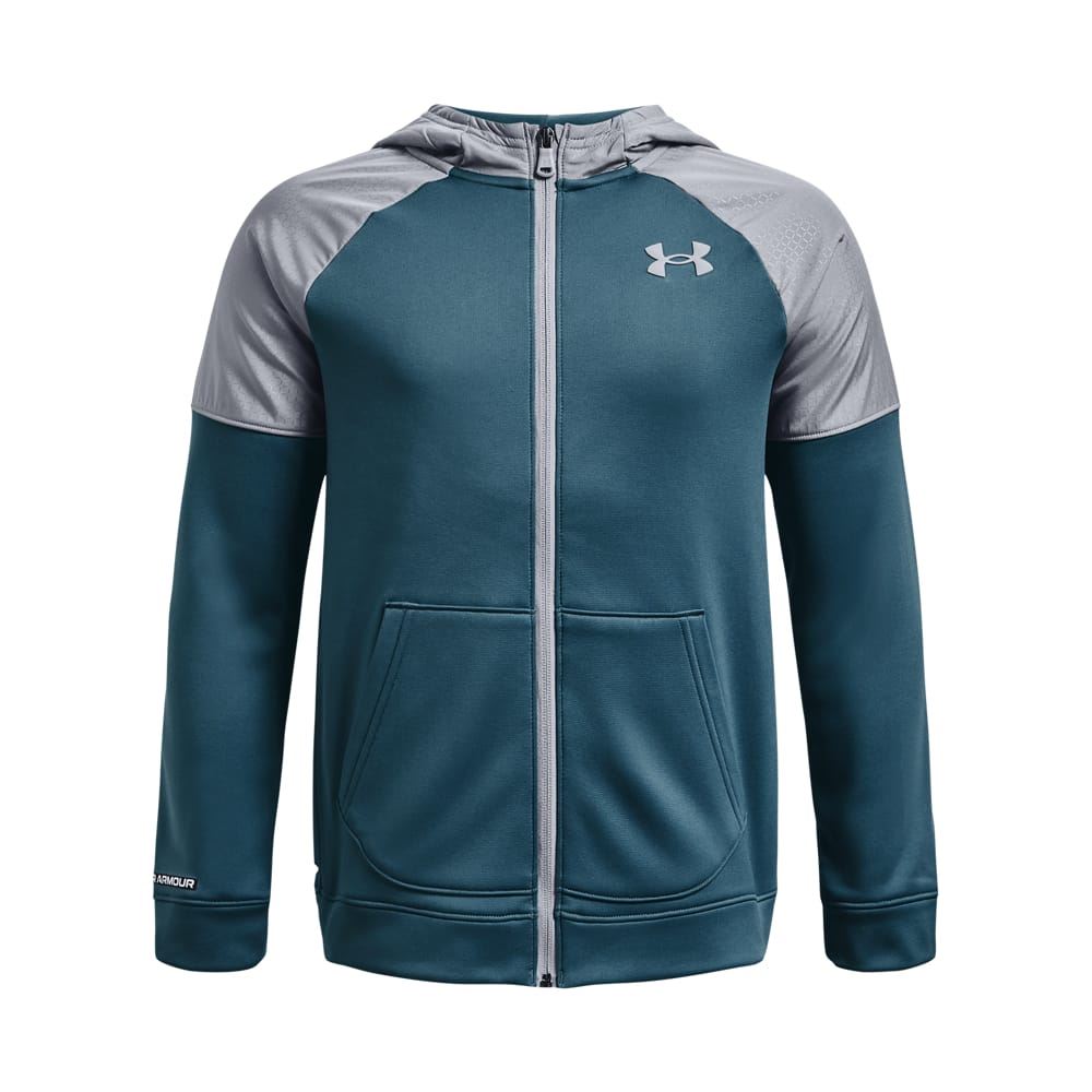 Under Armour Juniors Armour Fleece Grid Full-Zip Top