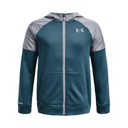 Under Armour Juniors Armour Fleece Grid Full-Zip Top